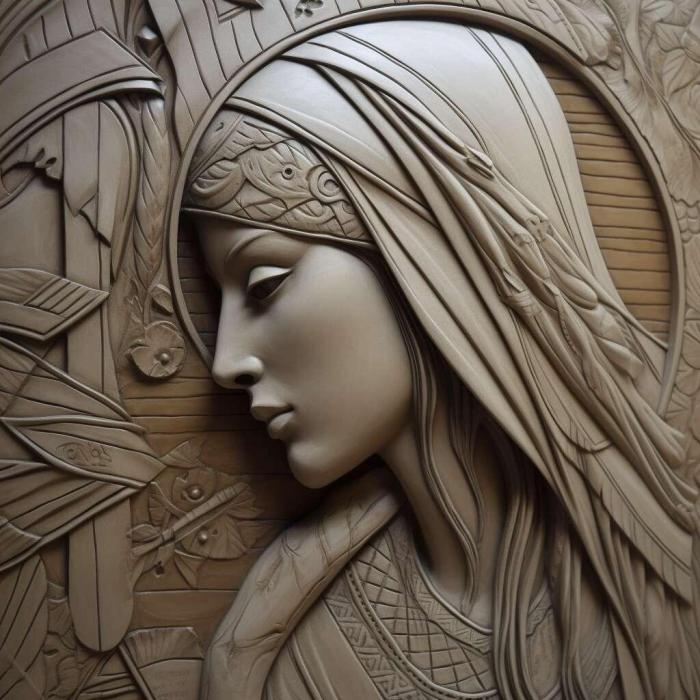 نموذج ثلاثي الأبعاد لآلة CNC 3D Art 